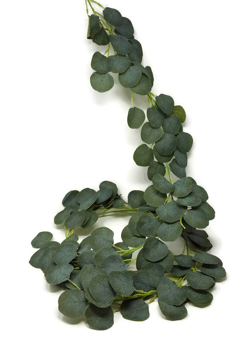 Eucalyptus Leaf Garland x 195cm - Silver Grey & Green