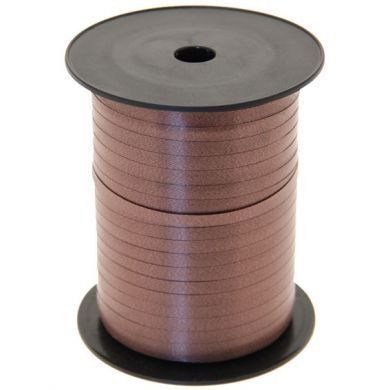 5mm x 500yds  Curling Ribbon - Chocolate brown