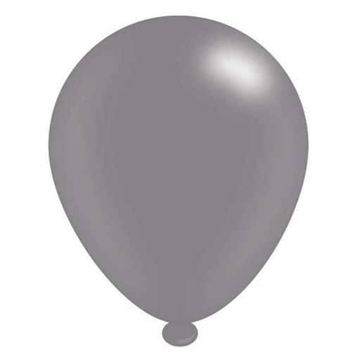 8 Balloons - 10" size - Silver