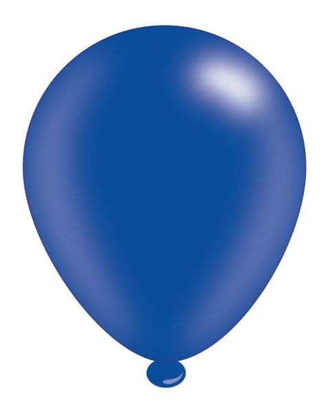 8 Balloons - 10" size - Dark Blue