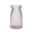 Ribbed Glass Vanity Flower Vase x 20cm