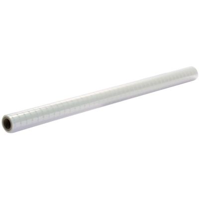 20m x 80cm White Dot Cellophane Roll