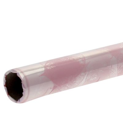 60mm x 2.5m - Pink Leaf Film Roll