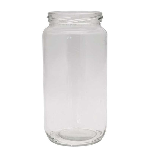 Clear Glass Jam Jar - 19 x 8cm - 1000ml Capacity