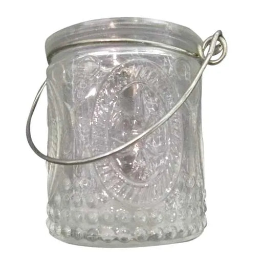 Vintage Hanging Votive - Clear (6x8cm)
