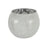 REDUCED White Frosted Bubble Ball Votive Candle Holder