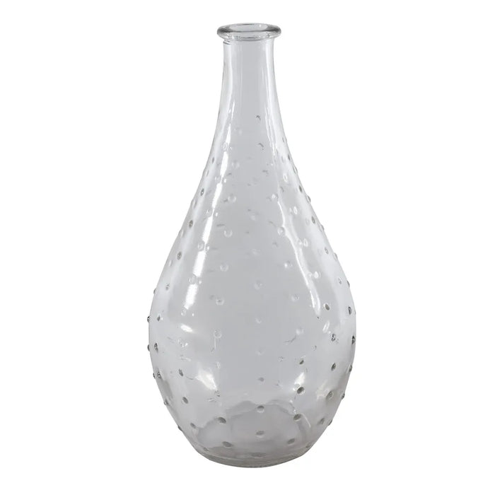 Dimpled Glass Vanity Bottle H20 x Ø10cm