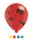 Pack of 8 - Age 90 Multi Colour Birthday Latex Balloons ,10" size