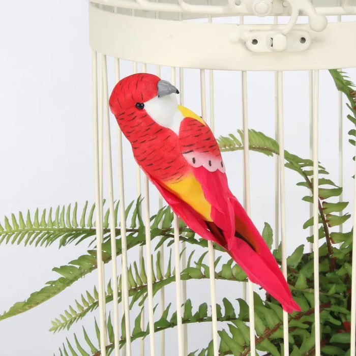 Budgie with Clip - Red
