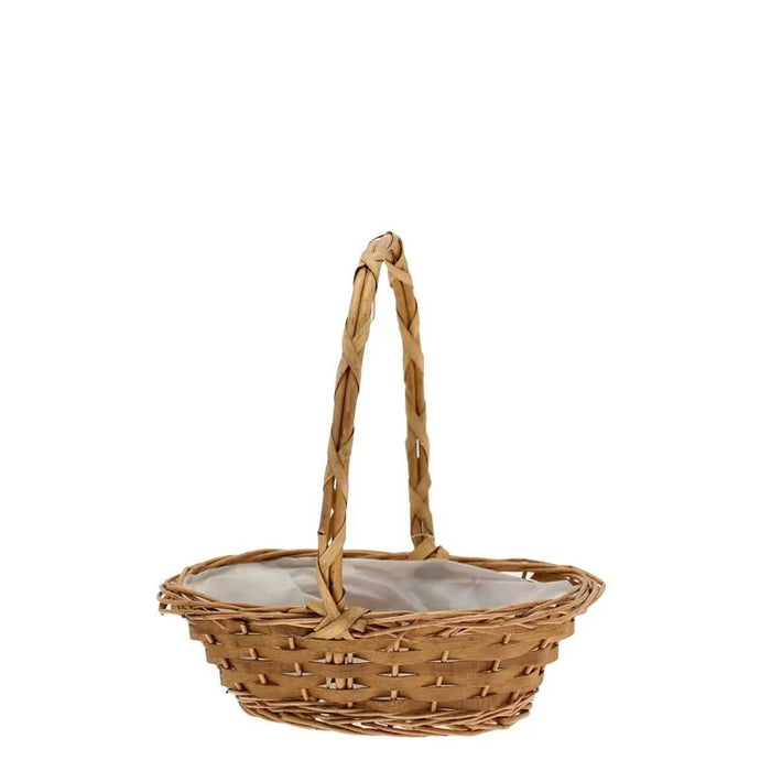 Golden Punt Lined Basket  x 10"