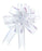 Organza Pull Bow x 25mm - White