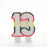 Number 13 Colourful Universal Birthday Cake Candle