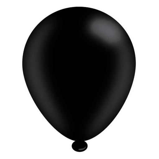 8 Balloons - 10" size - Black