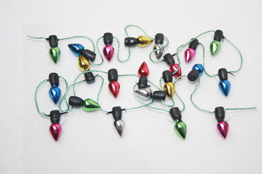Mini Christmas Light Bulbs Sticker Garland 