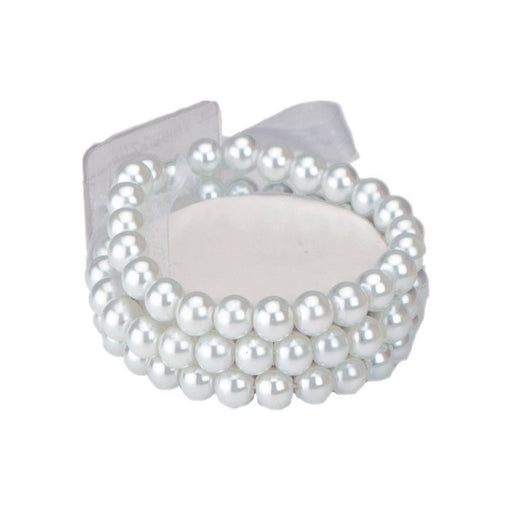Delicate Sugar Corsage Bracelet - White - Child Size