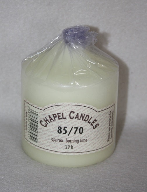 85mm x 70mm Chapel Candle