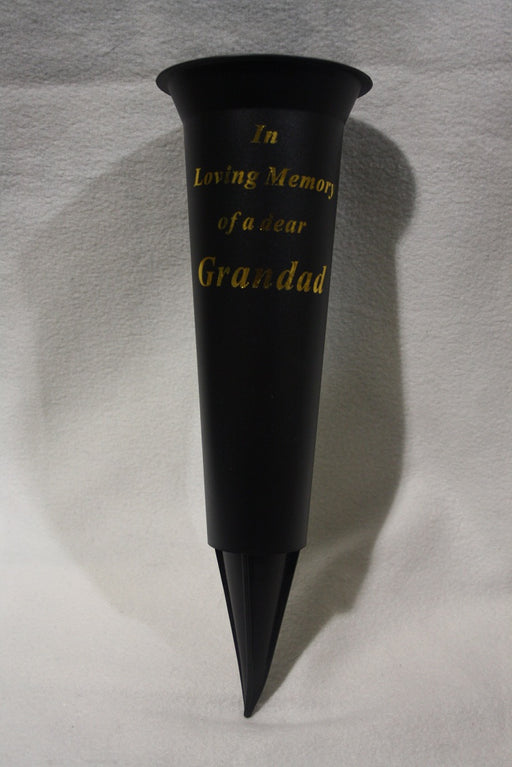 Grave Vase Spike In Loving Memory Grandad
