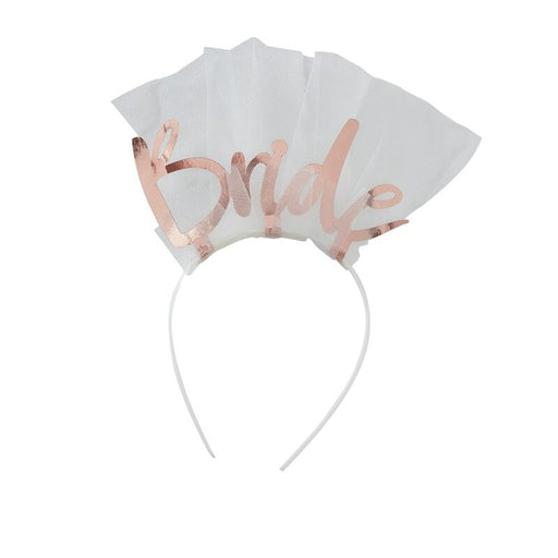 Bride To Be Hen Part Veil Headband