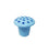 Baby Blue Plastic Grave Pot Insert