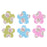 Craft Embellishment - Floral Flowers - Pack of 6