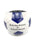 Dark Blue Memorial Football Flower Bowl - In Loving Memory of Someone Special DF17436