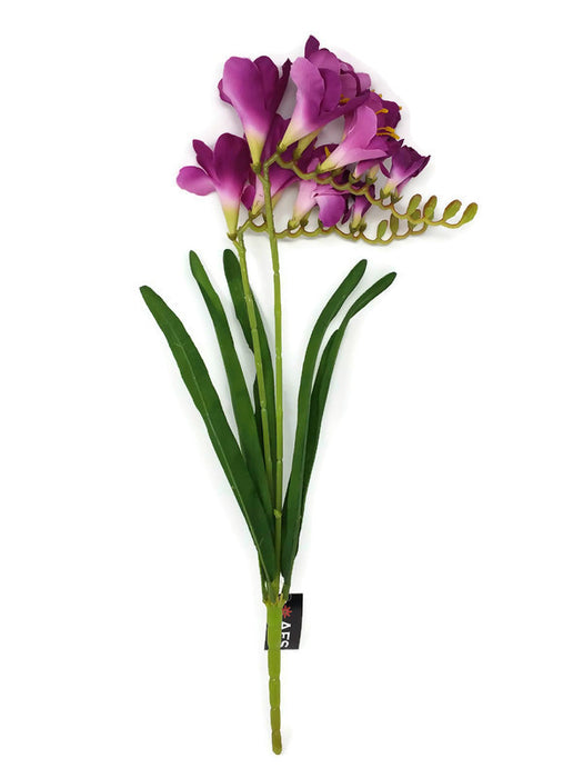 Freesia Spray x 55cm - Purple