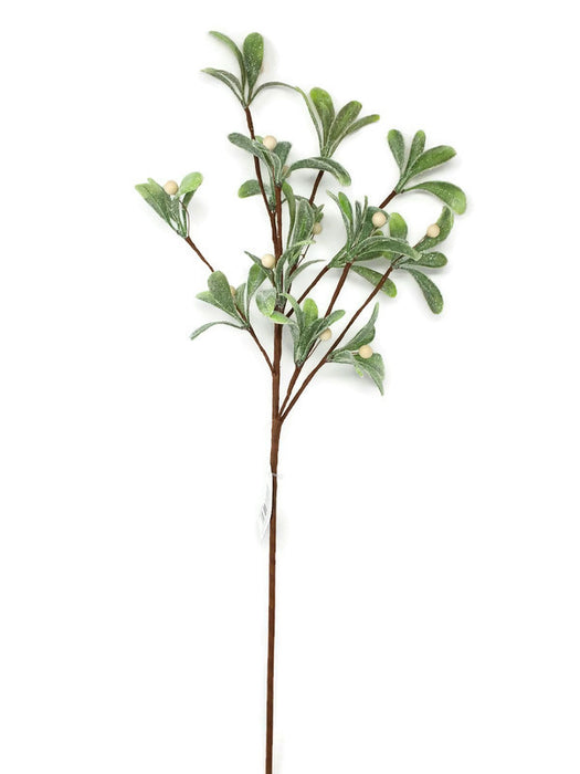 Frosted Mistletoe Spray x 56cm