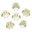 Craft Embellishment - Green Owls - Pack of 6