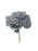 6 Head Foam Peony Bunch x 24cm - Grey