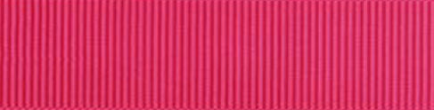 6mm x 20m Grosgrain Ribbon - Cerise Pink