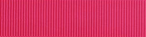 6mm x 20m Grosgrain Ribbon - Cerise Pink