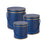 Set of 3 Hamilton Lined Hat Boxes - Navy