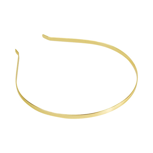 Metal Alice Band Gold 5mm Width Hairband