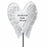 White & Silver Angel Wings Stick - Husband