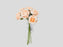 6 Head Foam Rose Bunch -  Ice Peach6 Head Foam Rose Bunch -  Ice Peach
