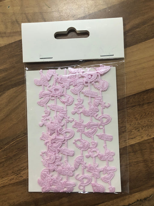 Pink Baby Ribbon 1.8m