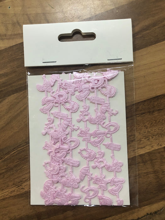 Pink Baby Ribbon 1.8m