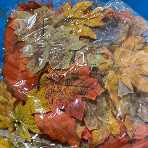 Autumn Maple Leaf Garland - Yellow & Orange
