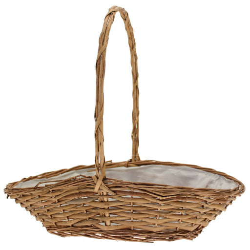 Golden Punt Basket with Handle - Lined