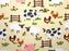 Ivory Polycotton Fabric Farm Yard Animals 112cm / 44" Width - 1 metre