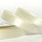 25mm x 20m Double Faced Satin Ribbon Ivory