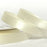 25mm x 20m Double Faced Satin Ribbon Ivory