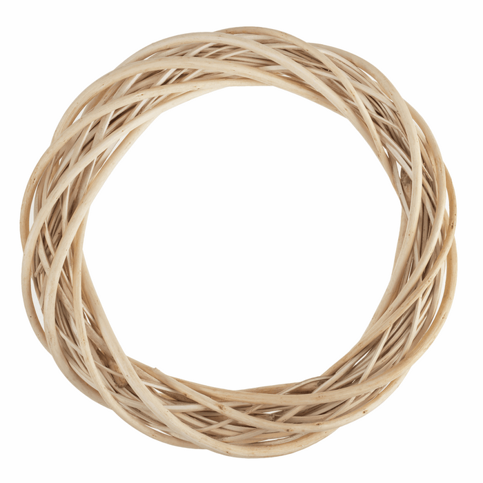 Wreath Base x 30cm - Light Willow