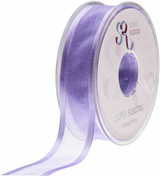 Lilac 10mm Satin Edge Organza x 25m