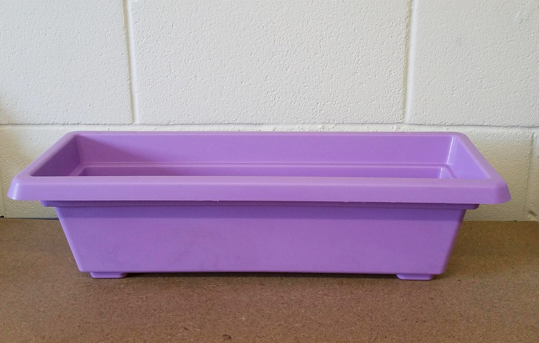 59cm Plastic Flower & Plant Trough  - Lilac