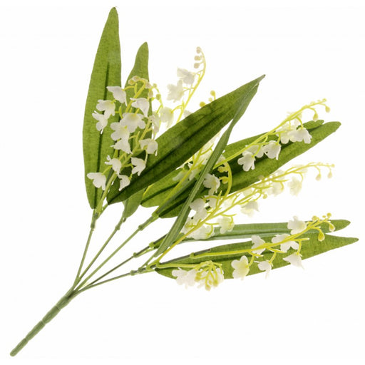 Green & White Lily of the Valley x 5 Stems