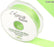 15mm x 20m Double Faced Satin Ribbon - Lime