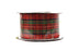 40 mm x 20 m Red Tartan Ribbon