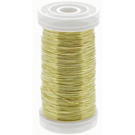 Metallic Wire - 0.5mm x 100g - Gold