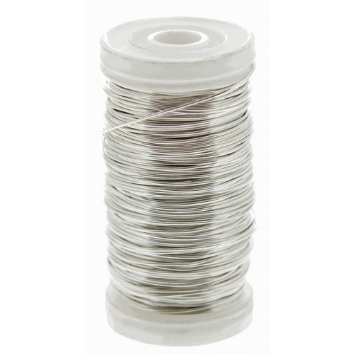 Metallic Wire - 0.5mm x 100g - Silver